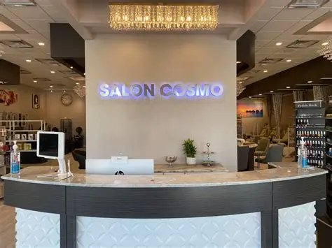 Front desk at Salon Cosmo Hair & Nail Bar in Baton Rouge